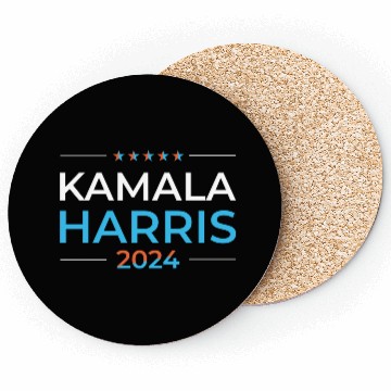Discover Kamala Harris for President 2024 Coasters