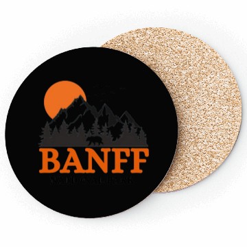 Discover Banff National Park Coasters
