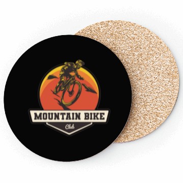 Discover Mountain Bike Club Coasters