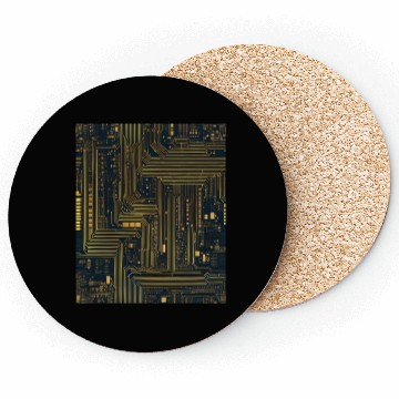Discover Computer Technician Repair Tech Engineer Motherboa Coasters