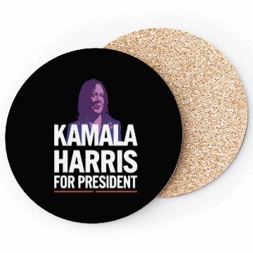 Discover kamala harris for president Coasters