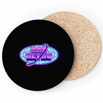 Discover Rad Retro Revolution - 80s Neon Style Coasters