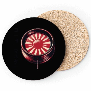 Discover Yoyo Master Japanese Red Sun Yo-Yo Coasters