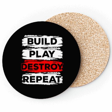 Discover Blocks Children Building Miniature Building Coasters