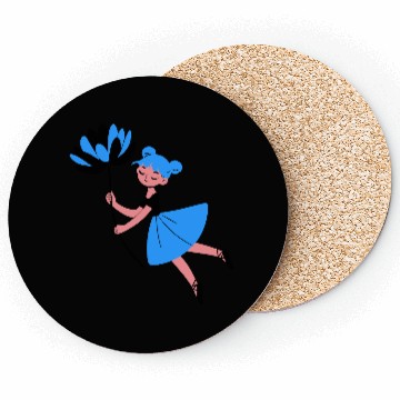 Discover Blue Daisy Dreamer Coasters