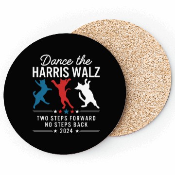 Discover Harris Walz Dance Two Steps Forward No Steps Back Coasters