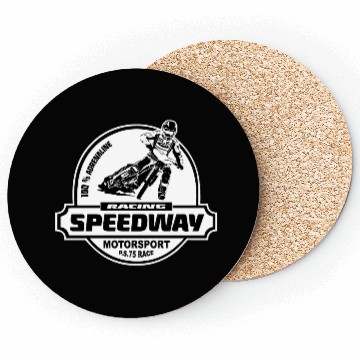 Discover Motorcycle Speedway Racing Coasters