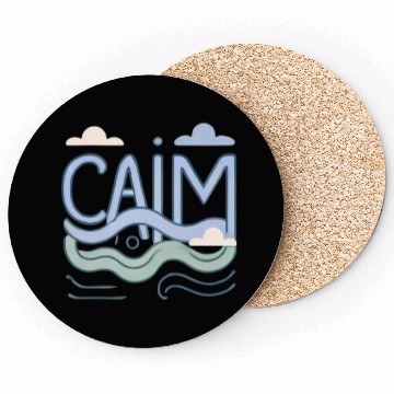 Discover Calm: Peaceful and Minimalist Design Coasters