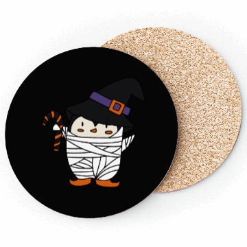 Discover Halloween Penguin, funny penguin Coasters