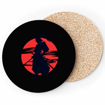 Discover japanese samurai Coasters
