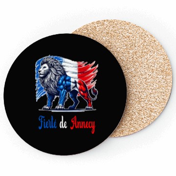 Discover The proud Annecy flag design Coasters