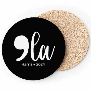 Discover comma la kamala harris 2024 Coasters