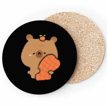 Discover Sleepy Capybara Coasters