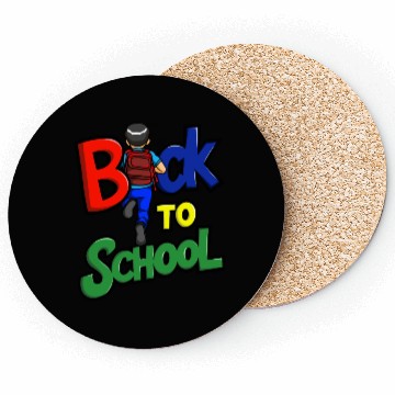 Discover Back to School Coasters