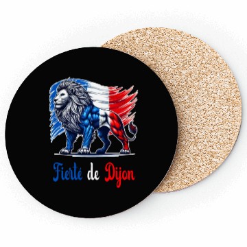 Discover The proud Dijon flag design Coasters