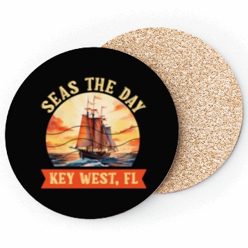 Discover Florida Keys SEAS THE DAY IN KEY-WEST FLORIDA Coasters