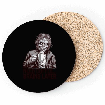 Discover Zombie Coffee Run Coasters