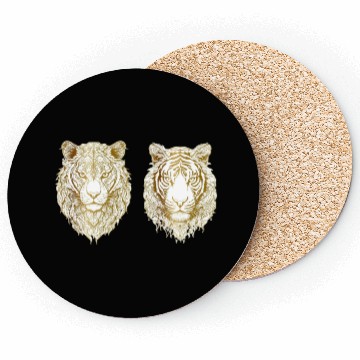 Discover Tiger heads Coasters
