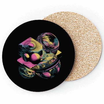 Discover Abstract Maximal Forms Coasters