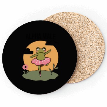 Discover Ballet Frog Alpha Male Coasters
