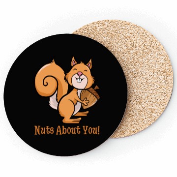 Discover Surprised Squirrel Coasters