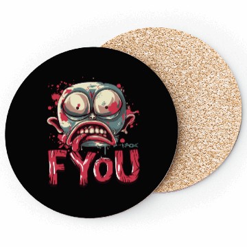 Discover F You, Zombie Gnome Coasters