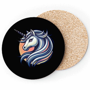 Discover Modern Unicorn Magic Coasters