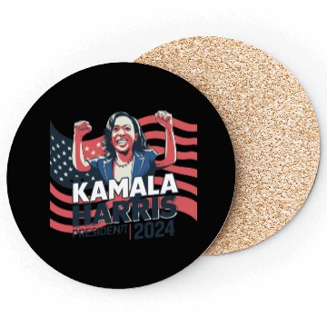 Discover Kamala Harris 24 For The People, Coasters