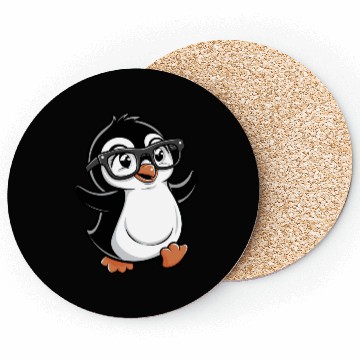 Discover Funny Penguin , Cute Penguin , Penguin Lovers Coasters