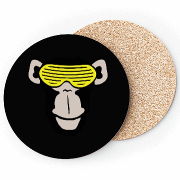 Discover Funky Sunglasses Gorilla Cool Party Monkey Funny Coasters