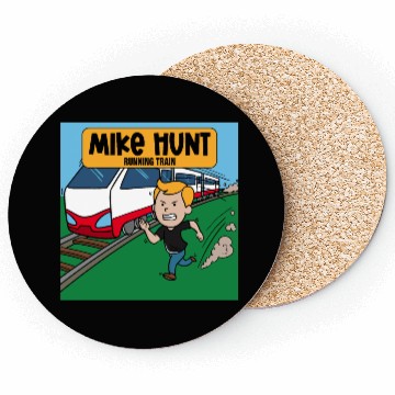 Discover Mike Hunt Running Train Coasters