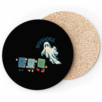 Discover Ghost and Booooks! Coasters