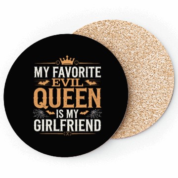Discover My Favorite Evil Queen Is My Girlfriend Coasters