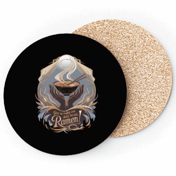 Discover Give Us Today Our Daily Bread Ramen Coasters
