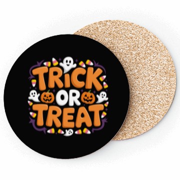 Discover Trick or Treat Coasters