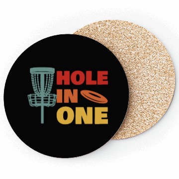 Discover Hole in One Disc Golf Coasters