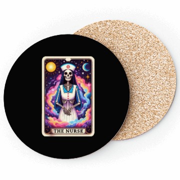 Discover Tarot Card Collection - The Nurse Coasters