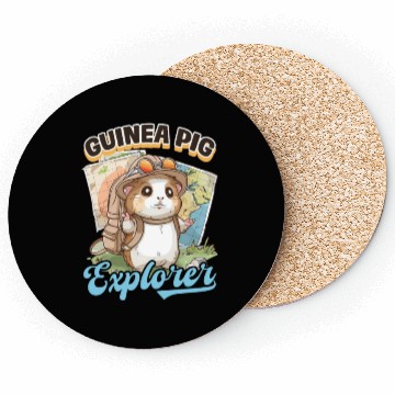 Discover Guinea Pig Guinea Pig Explorer Coasters