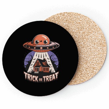 Discover Trick or treat Coasters