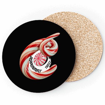 Discover Peppermint Candy Coasters