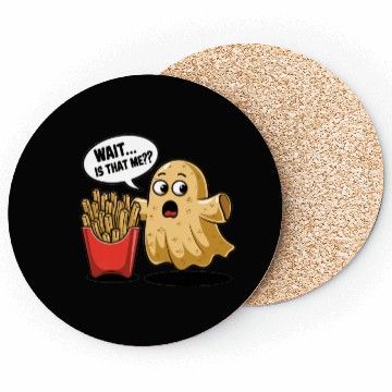 Discover Potato Ghost Afterlife Fries Surprise Coasters
