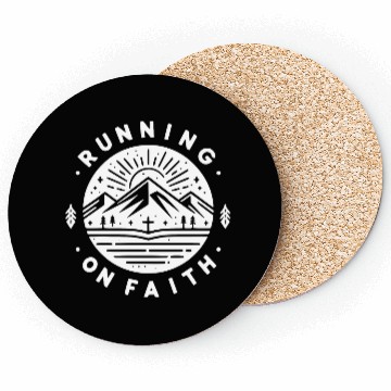Discover Running on Faith Coasters
