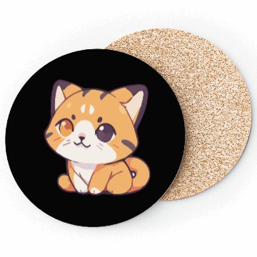 Discover Meow Series: Laid-Back Ginger Coasters
