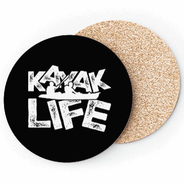 Discover kayak life Coasters