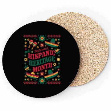 Discover Celebrate National Hispanic Heritage Month Coasters
