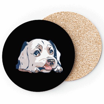 Discover A Cute Puppy Coasters