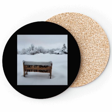 Discover Let It Snow Coasters
