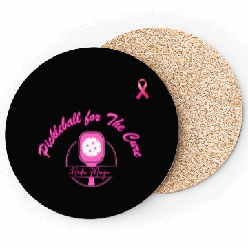 Discover Pickleball For the Cure Coasters