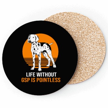 Discover GSP Mom Dog Lovers German Shorthaired Pointer Dog Coasters