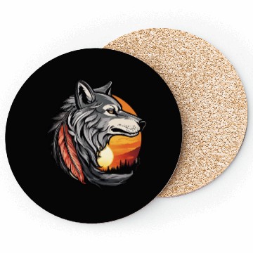 Discover The Strongest Wolf design. Coasters